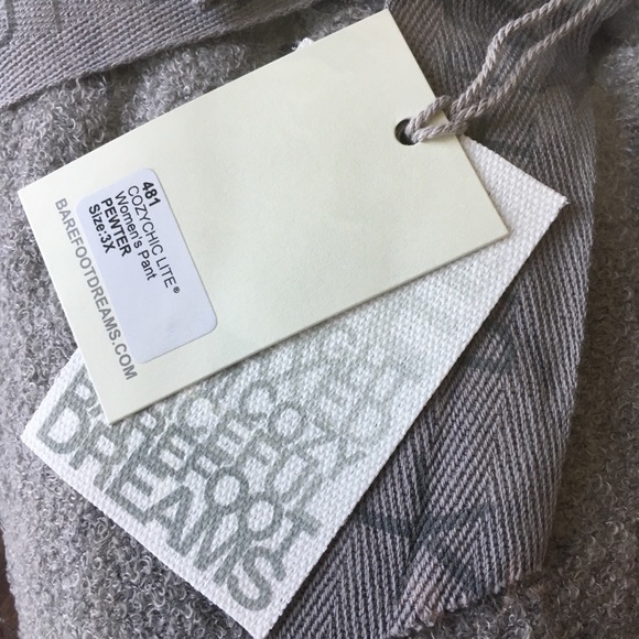 Barefoot Dreams Cozy Chic Lite Sweatpants 3X NWT - Picture 4 of 7